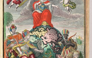 SEUTTER, Matthäus Atlas novus sive Tabulae geographicae totius orbis [...]. Augsbourg s.n. [c. 1740?] Folio:...