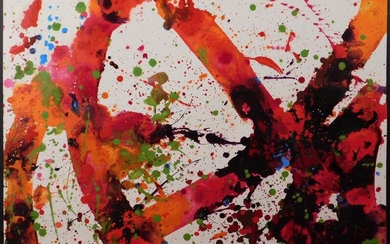 Sam Francis (Attr.) : Abstract Expressionist Composition