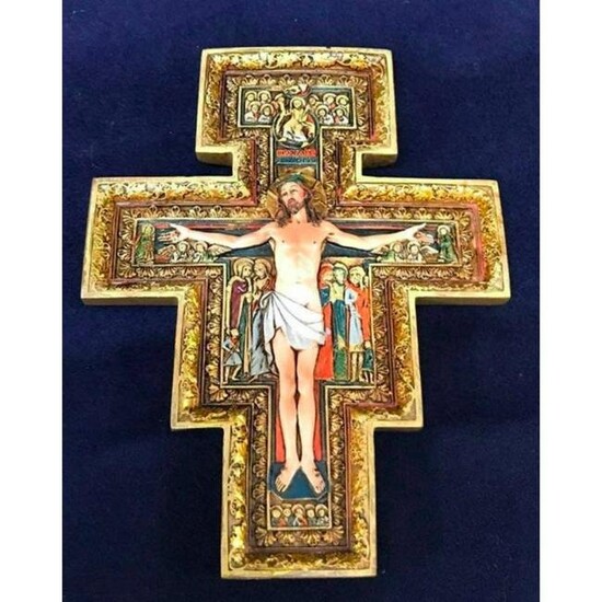 San Damiano Composite Crucifix Cross