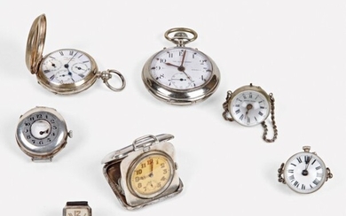Set of Silver Pocket Watches