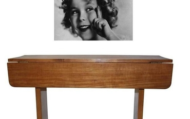 Shirley Temple's Art Deco Drop-Leaf Child Table