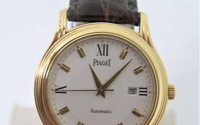 Solid 18k PIAGET POLO Unsex Automatic Watch c.1970s Ref