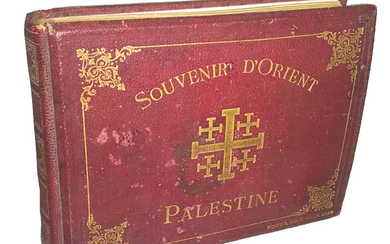 Souvenir D'Orient, Palestine, 1878. Album of [30] Pictures from the Land of Israel, Felix Boniface