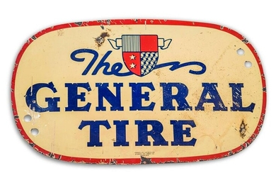 The General Tire Porcelain Enamel Sign