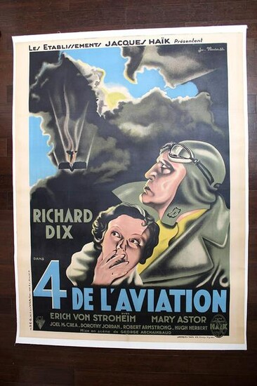 The Lost Squadron - Richard Dix (1932) 47" x 62.5"