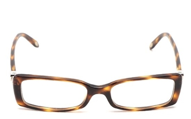Tiffany & Co. TF2035 Havana Tortoise Acetate Eyeglasses with Case