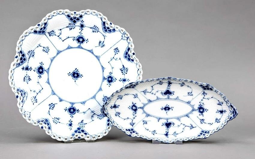 Two bowls, Royal Copenhagen, 1