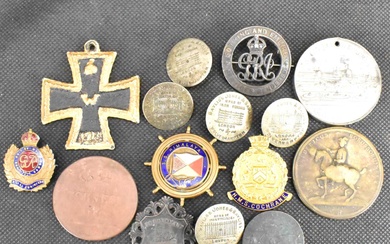 Various military and other collectibles to include a Second Class...