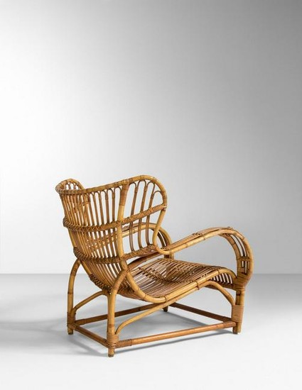 Viggo Boesen Lounge Chair and OttomanE.V.A Nissen &