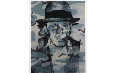 WARHOL ANDY (1930 - 1987) Andy Warhol"Joseph Beuys in memeriam"...