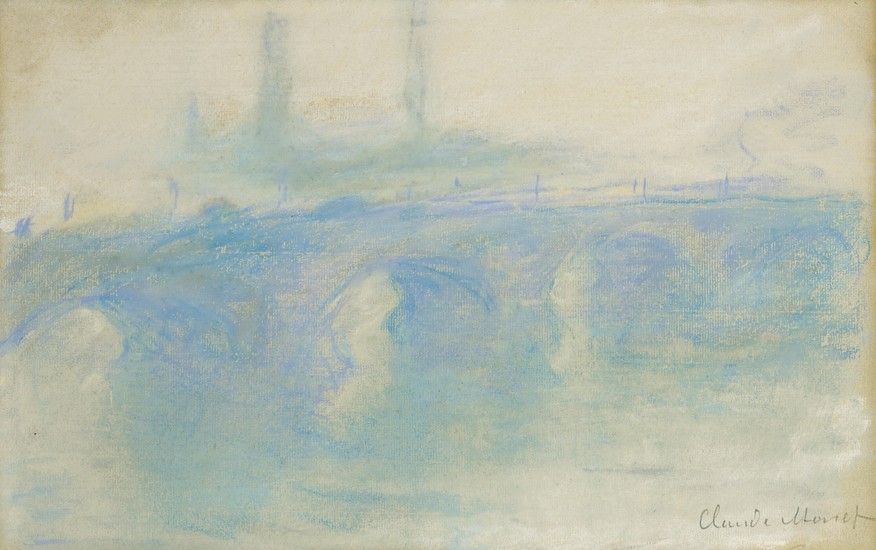 WATERLOO BRIDGE, Claude Monet