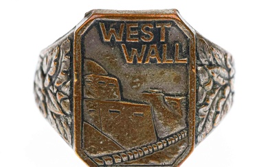 WEST WALL BRASS RING