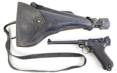 WW1 1917 DWM Navy Luger 9mm Semi-Auto Pistol