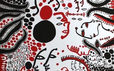 Yayoi KUSAMA (Né en 1929) I Want To Sing My Heart Out In Praise Of Life,2010