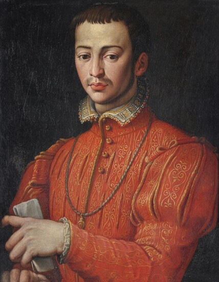 Follower of Agnolo Bronzino Portrait of Giovanni de Medici