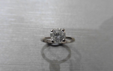 1.15ct diamond solitaire ring with a brilliant cut...