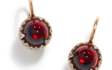 Pomellato, A Pair of Garnet and Diamond 'Chimera' Earrings