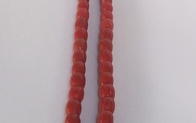 18 kt. Gold - Necklace Coral