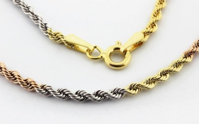 18 kt. Gold, Pink gold, White gold, Yellow gold - Necklace