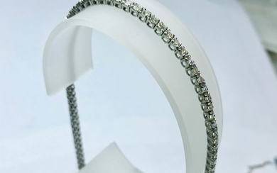 18 kt. White gold - Bracelet Diamond