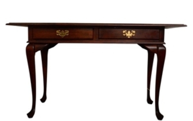 Vintage Queen Anne Style Console Table