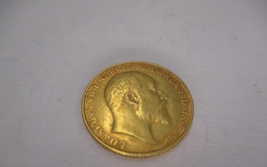 1905 Gold Half Sovereign