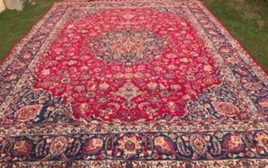 Vintage Persian Hand made Large Area Rug 390 x 287 cm