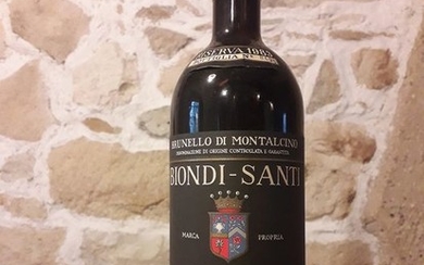 1983 Biondi-SantiTenuta "Greppo" - Brunello di Montalcino Riserva - 1 Bottle (0.75L)