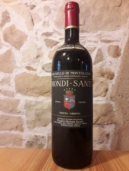 1983 Biondi-SantiTenuta "Greppo" - Brunello di Montalcino Riserva - 1 Bottle (0.75L)