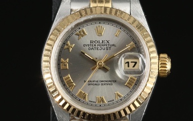 1997 Rolex Oyster Perpetual Two-Tone Datejust Wristwatch