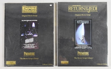 (2) Empire Strikes Back-Return of the Jedi-Script Library