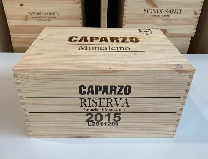 2015 Caparzo - Brunello di Montalcino Riserva - 6 Bottles (0.75L)