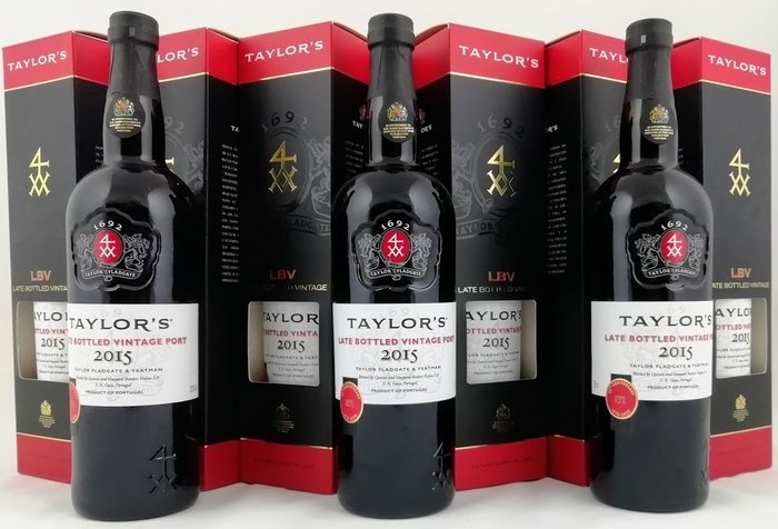 2015 Taylor's Late Bottled Vintage Port - 6 Bottles (0.75L)