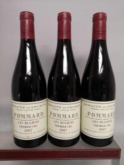3 bouteilles POMMARD 1er Cru "Les Rugiens"... - Lot 275 - Daguerre