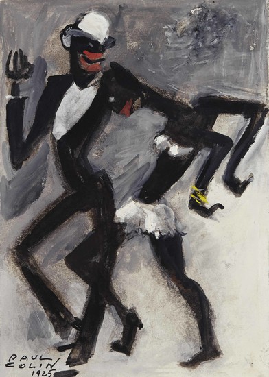 Paul Colin (1892-1985), Joséphine Baker et un danseur