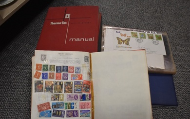 4 STAMP ALBUMS WITH WORLD COLLECTIONS, MUCH EARLIER TO MID PERIOD 4 albums the Tower album full with