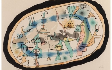 41075: Joan Miro (1893-1983) La Naissance du Jour, 1957