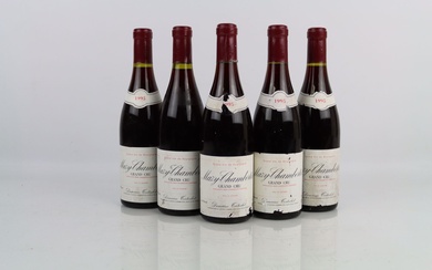 5 bouteilles de MAZY-CHAMBERTIN Grand Cru... - Lot 75 - Alexandre Landre Beaune