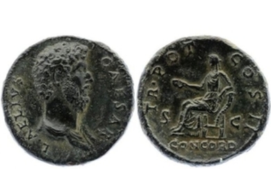Aelius (117 138). Sesterce, c. 137 ap. J. C. Rome …