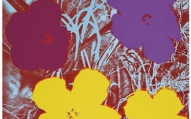 ANDY WARHOL (1928-1987), Flowers: one plate