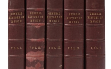 (Early Imprints : Music) 5 Vols. Hawkins, John. The...