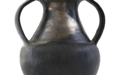 Etruscan Bucchero Amphora 7th - 6th century BC; height cm...