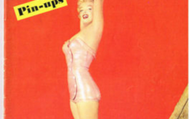 MARILYN MONROE 1953 PIN UPS VINTAGE MAGAZINE.