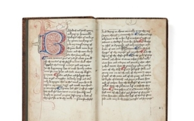 The Myrowr of Recluses, a Middle English translation of the Speculum Inclusorum, decorated manuscript on paper [England (probably London region, perhaps Barking Abbey), first half of fifteenth century (probably soon after 1414)]