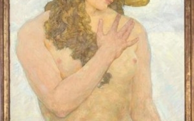 Nude (presumably Maja, the artist's daughter), 1920s