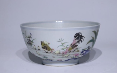 A Chinese Wucai Porcelain Bowl