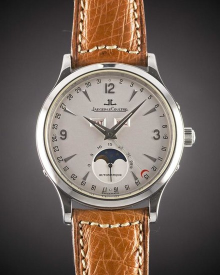 A GENTLEMAN'S STAINLESS STEEL JAEGER LECOULTRE MASTER
