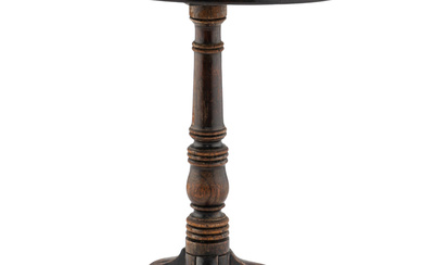 A George III Diminutive Mahogany Tilt-Top Table