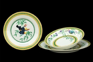 A Partial Table Service Of Hermes Porcelain.