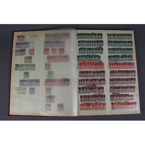 A large quantity of GB stamps, in approx thirteen albums, st...